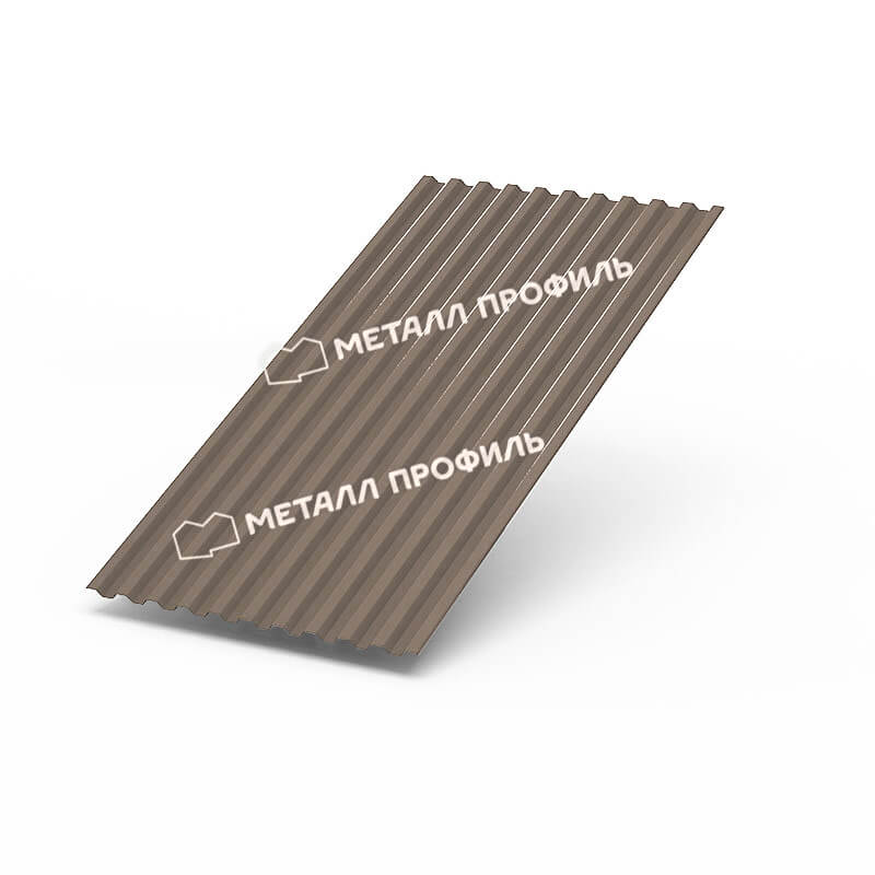 Профнастил С21 х 1000 - B (VALORI-20-OxiBeige-0.5) в Москве