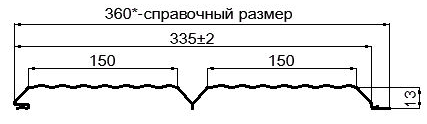 Фото: Сайдинг Lбрус-XL-В-14х335 NormanMP (ПЭ-01-1014-0.5) в Москве