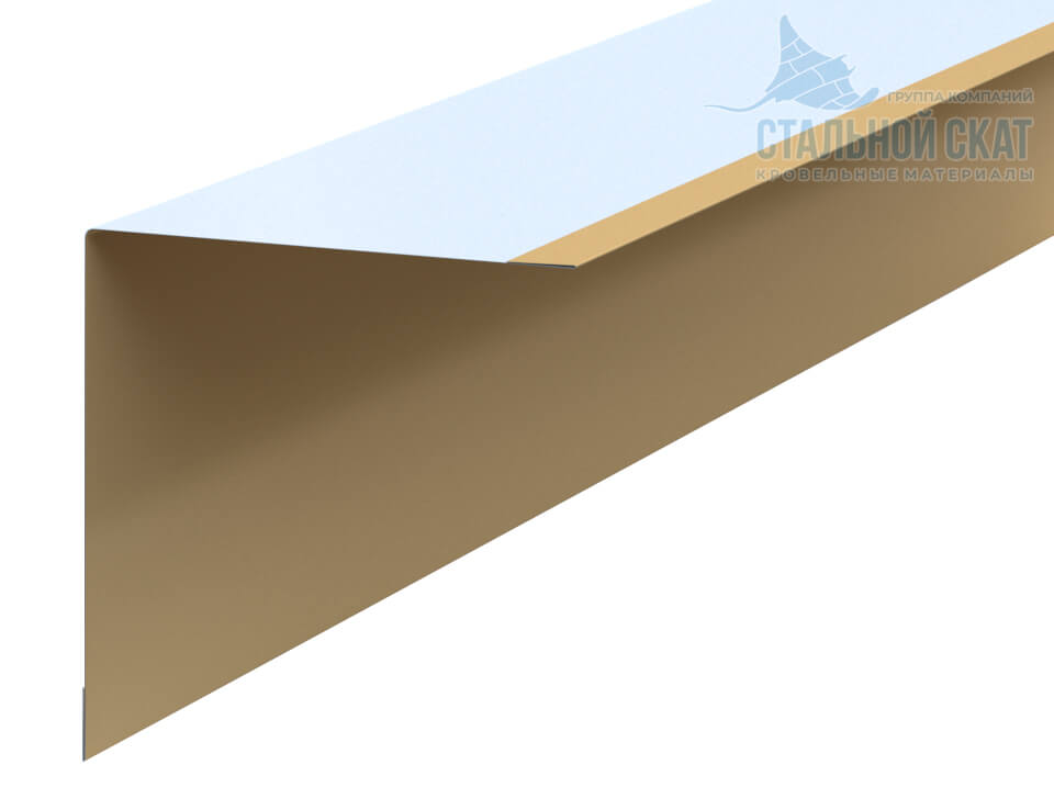 Планка угла внутреннего 75х75х3000 NormanMP (ПЭ-01-1014-0.5) в Москве
