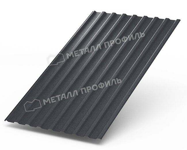 Профнастил МП20 х 1100 - R (Steelmatt-20-7024-0.4±0.08мм) в Москве