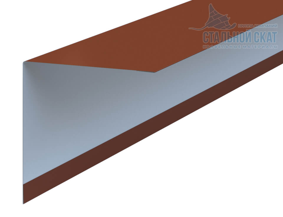 Фото: Планка угла наружного 75х75х3000 NormanMP (ПЭ-01-8004-0.5) в Москве