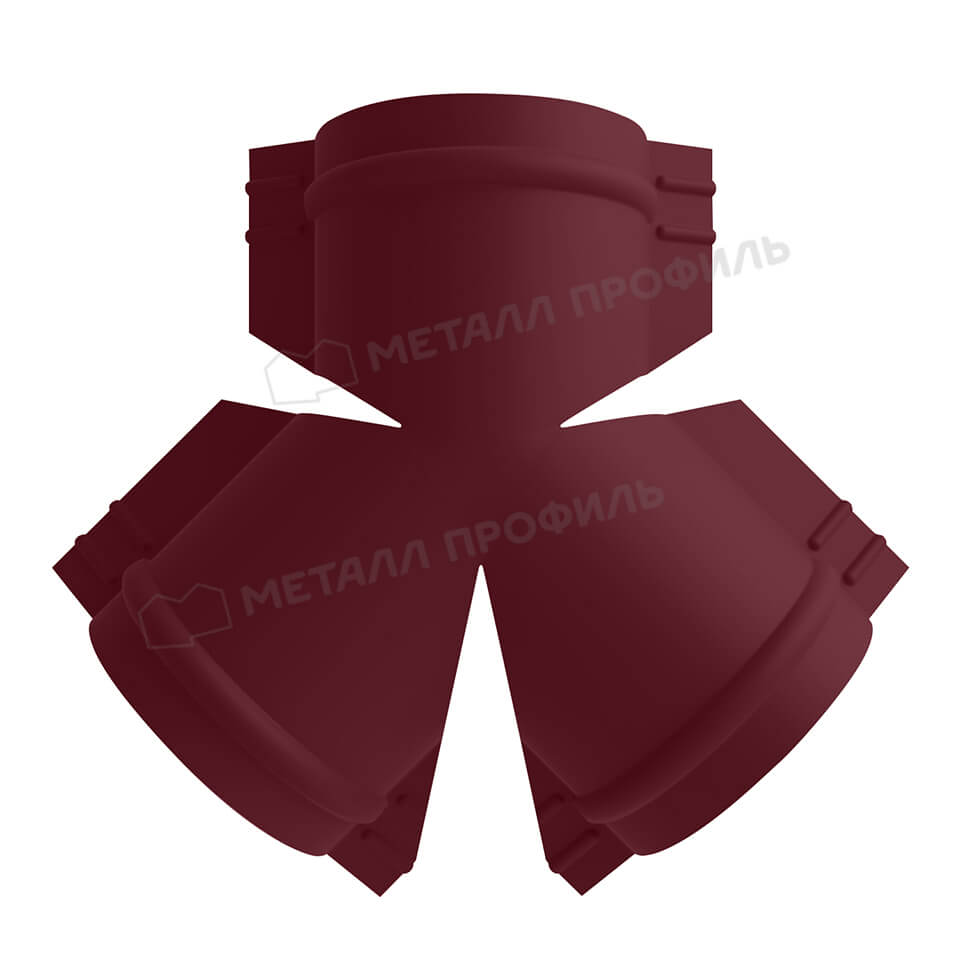 Y-образный тройник для круглого конька R110 (VikingMP-01-3005-0.45)