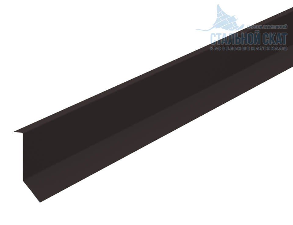 Планка примыкания в штробу 46х25х2000 NormanMP (ПЭ-01-RR32-0.5)
