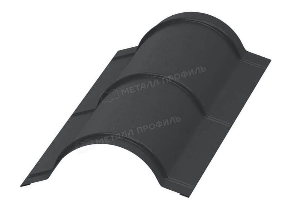 Планка конька круглого R110х2000 (ПуреМПтек_Мат-20-7021-0.5)
