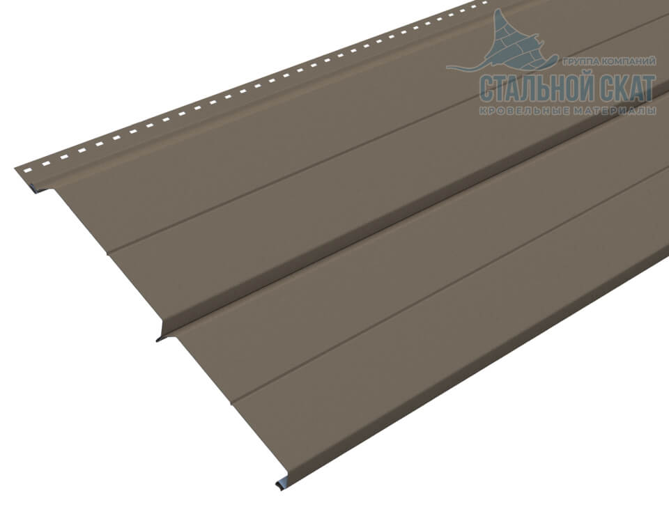 Сайдинг Lбрус-XL-Н-14х335 (ПЭ-01-1035-0.45)