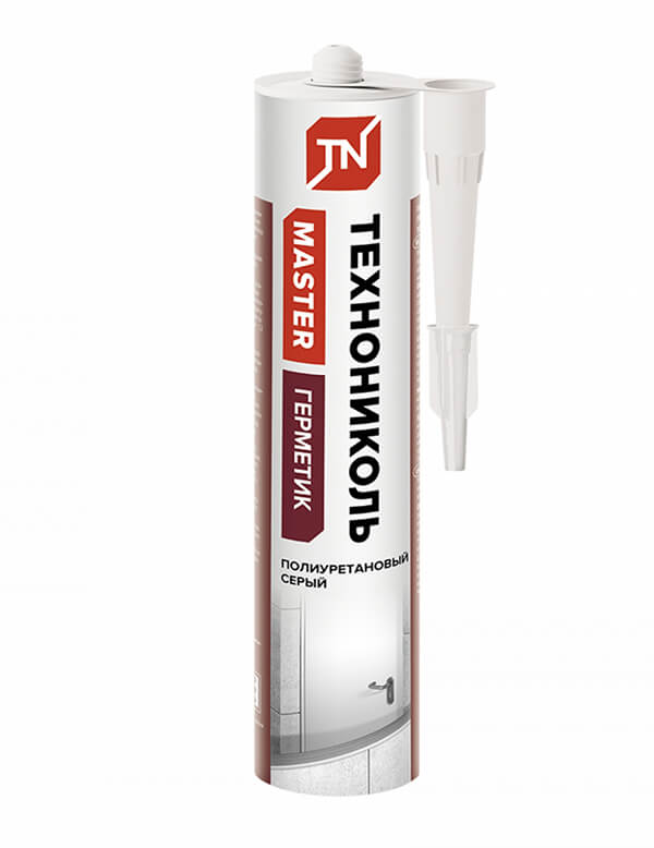 Герметик Технониколь полиуретановый Master 310мл серый (678006)