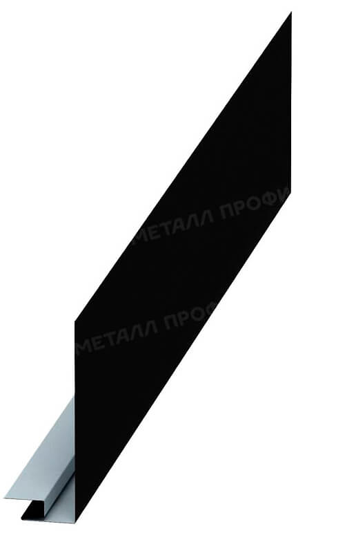 Планка карнизного свеса сложная 250х50х3000 (PURMAN-20-9005-0.5)