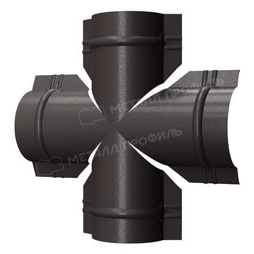 Четверник для круглого конька R110 NormanMP (ПЭ-01-RR32-0.5)