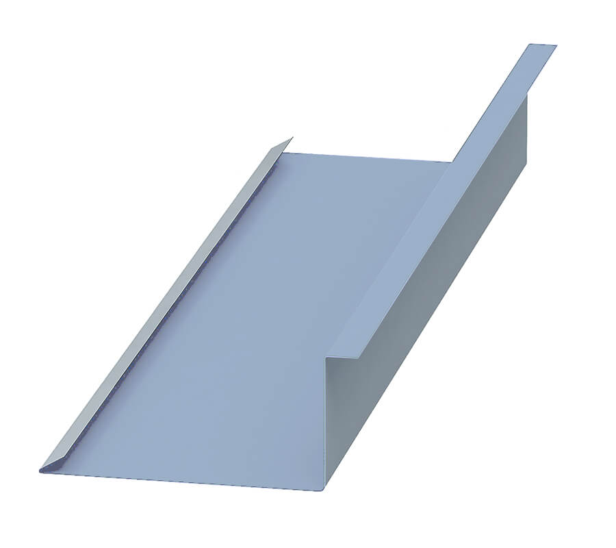 Планка примыкания нижняя 250х122х2000 (PURMAN-20-Galmei-0.5)