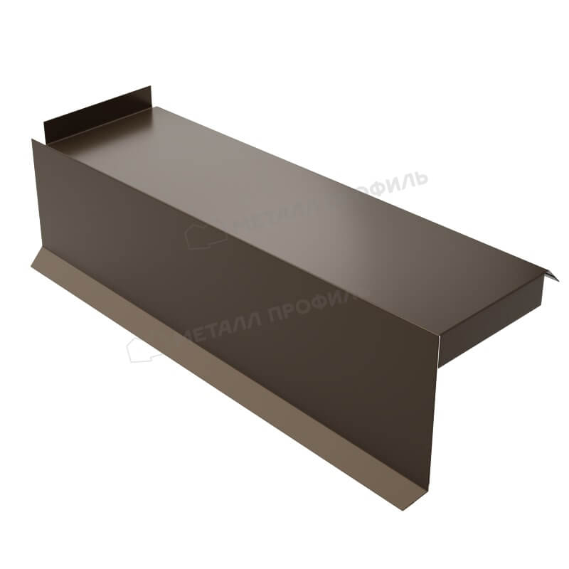 Планка сегментная торцевая левая 400 мм (PURETAN-20-RR32-0.5)