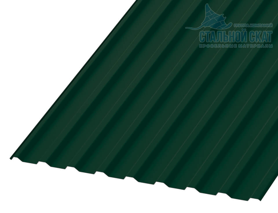 Профнастил МП20 х 1100 - R RETAIL (ПЭ-01-6005-СТ)