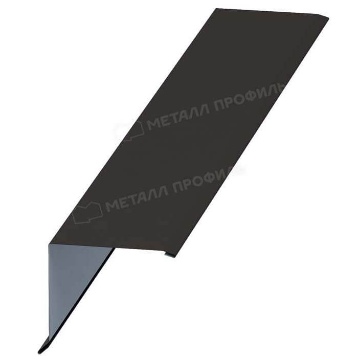 Планка торцевая 135х145х2000 (VALORI-20-Темный Брауни-0.5)