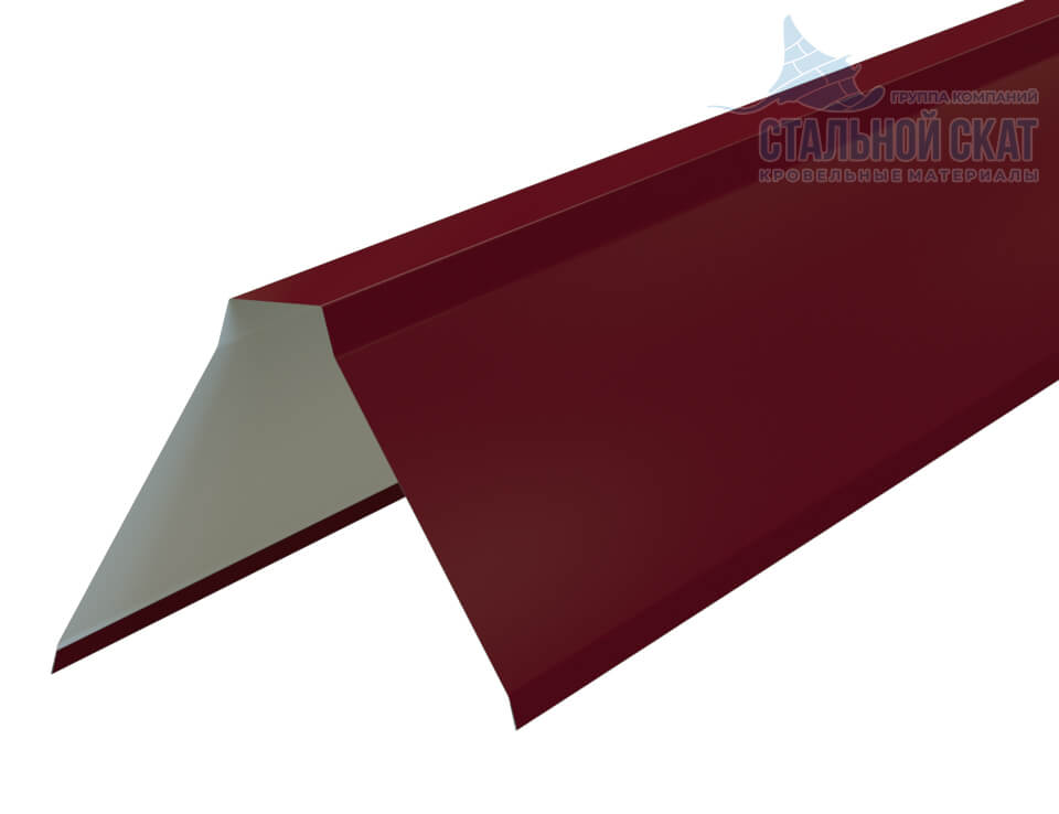 Планка конька плоского 155х155х2000 (VikingMP-01-3005-0.45)