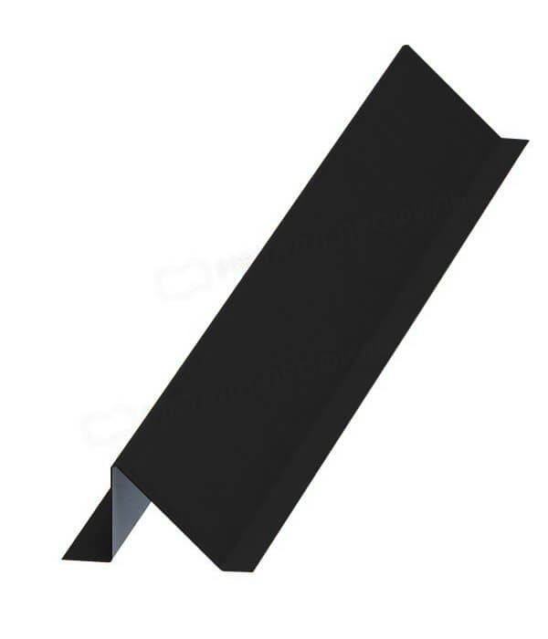 Планка снегозадержателя 95х65х2000 (VikingMP E-20-9005-0.5)
