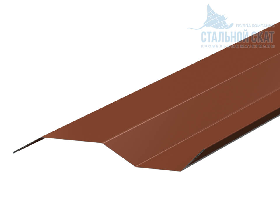Планка примыкания в накладку 77х2000 NormanMP (ПЭ-01-8004-0.5)