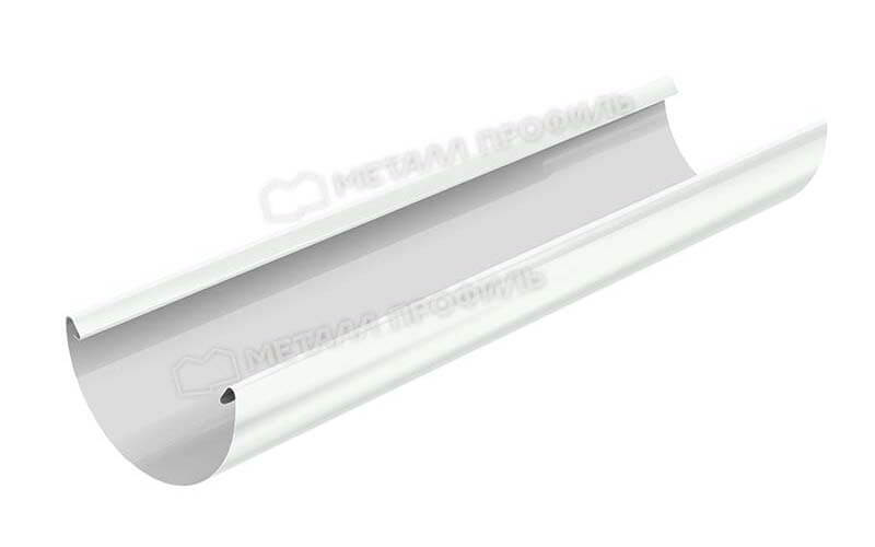 Желоб водосточный D185х600 (ПЭ-01-9003-0.5)