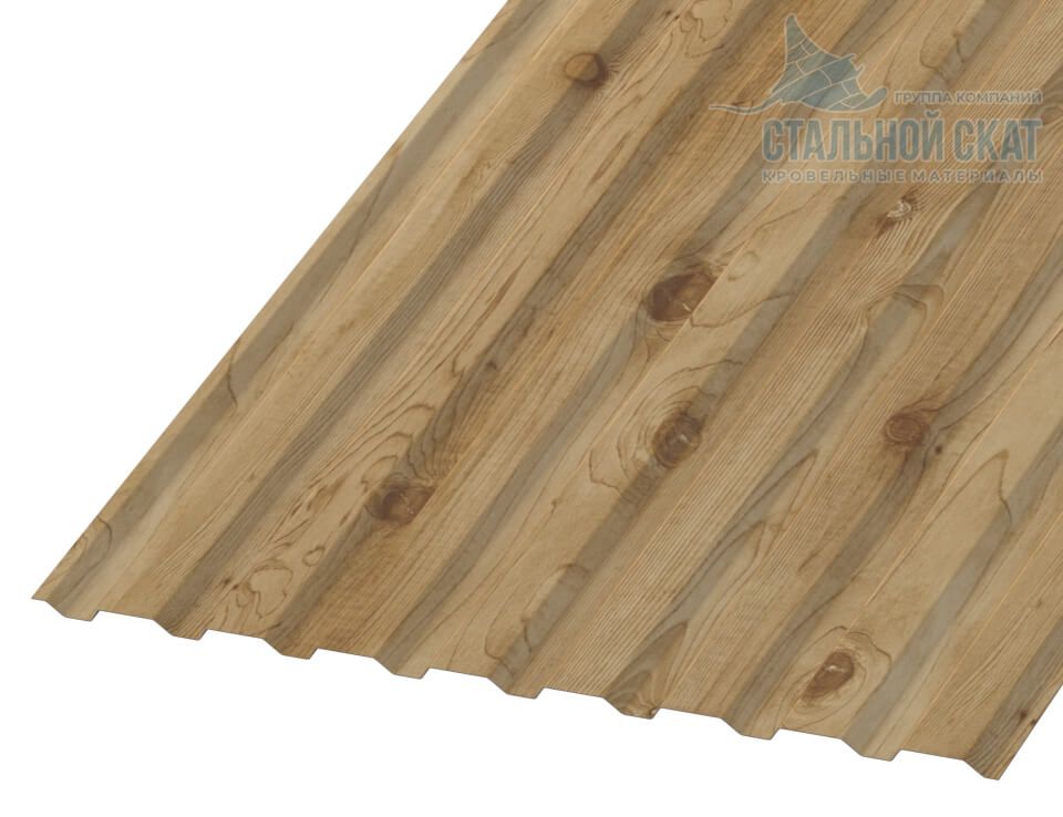 Профнастил МП20 х 1100 - A (ECOSTEEL_T-01-Сосна-0.5)