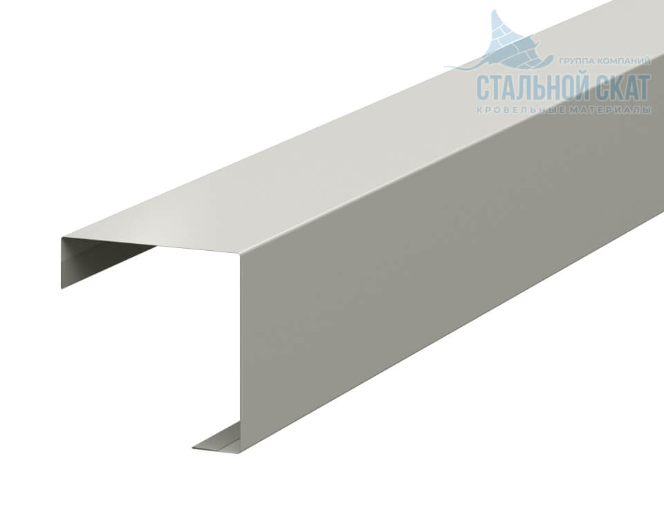 Планка угла наружного FASTCLICK 75х75х3000 NormanMP (ПЭ-01-9002-0.5)