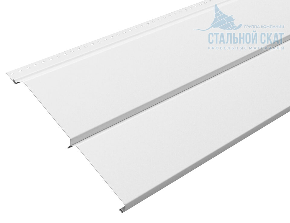 Сайдинг Lбрус-XL-14х335 NormanMP (ПЭ-01-9010-0.5)