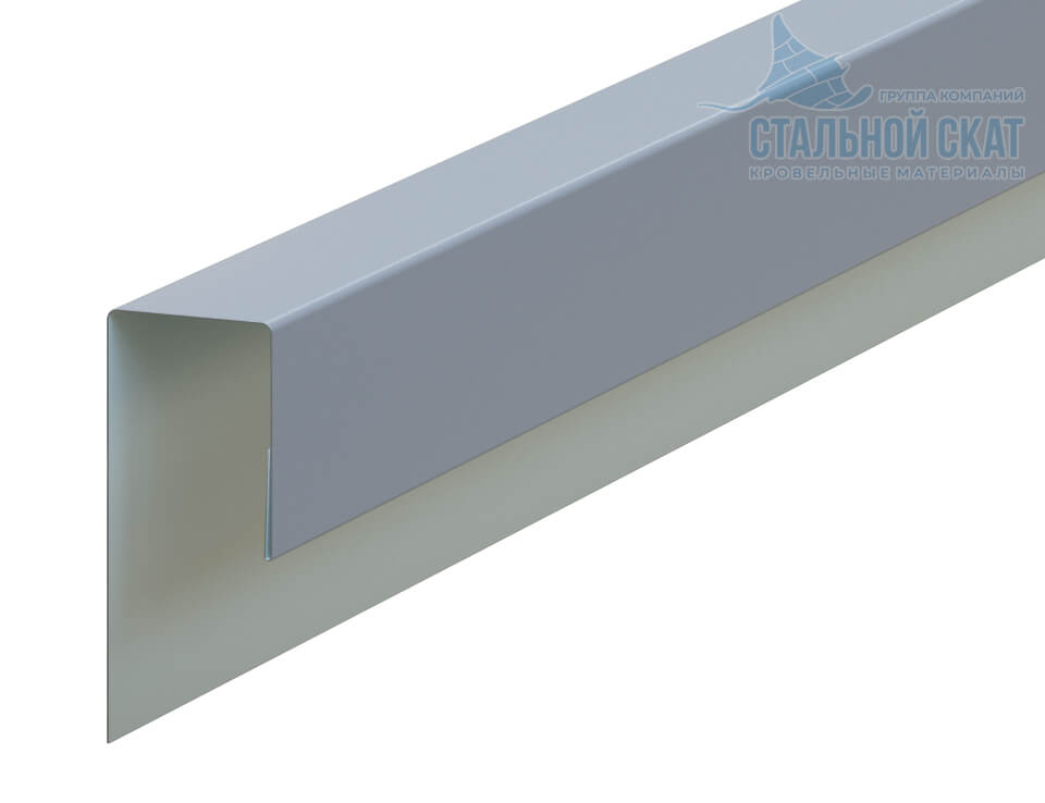 Планка J-профиль 24х18х3000 NormanMP (ПЭ-01-7004-0.5)