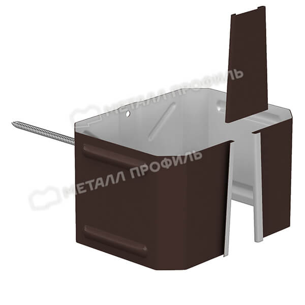 Держатель трубы 76х102 (на кирпич) Foramina Freeze QUADRO (FRZ-01-8017-0.5)