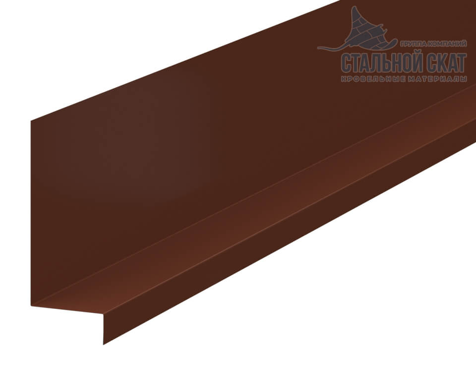 Планка примыкания боковая FASTCLICK 150х65х2000 NormanMP (ПЭ-01-8004-0.5)