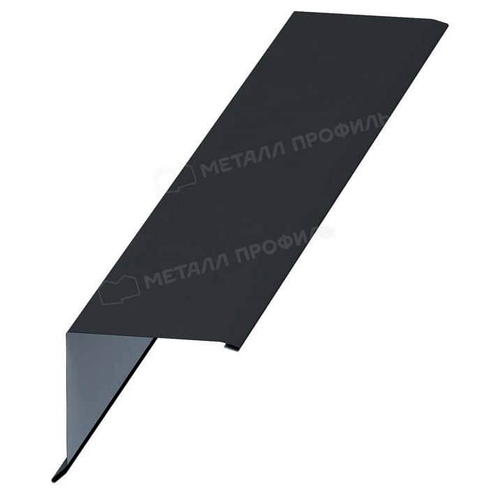 Планка торцевая 135х145х2000 (VALORI-20-Темный Сланец-0.5)
