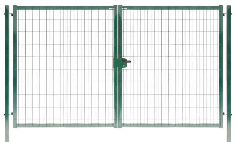 Ворота Medium New Lock 1,73х4,0 RAL 6005