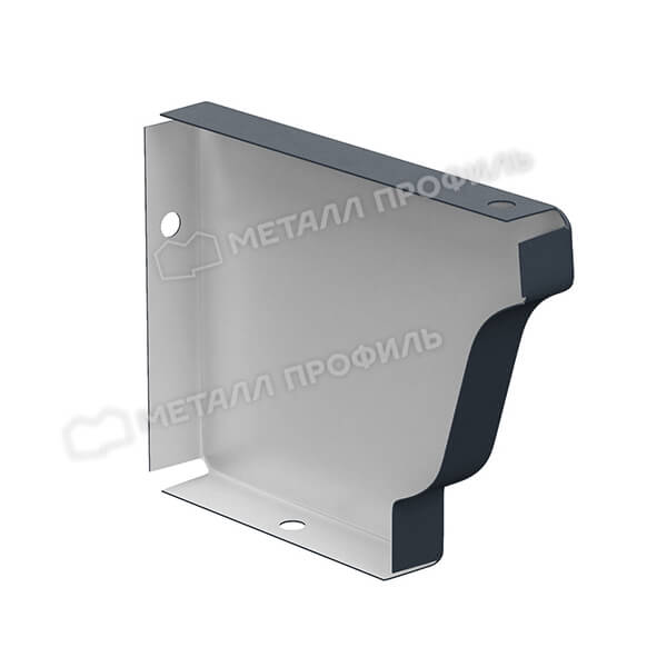 Заглушка желоба 120х86 правая Foramina Freeze QUADRO (FRZ-01-7024-0.5)