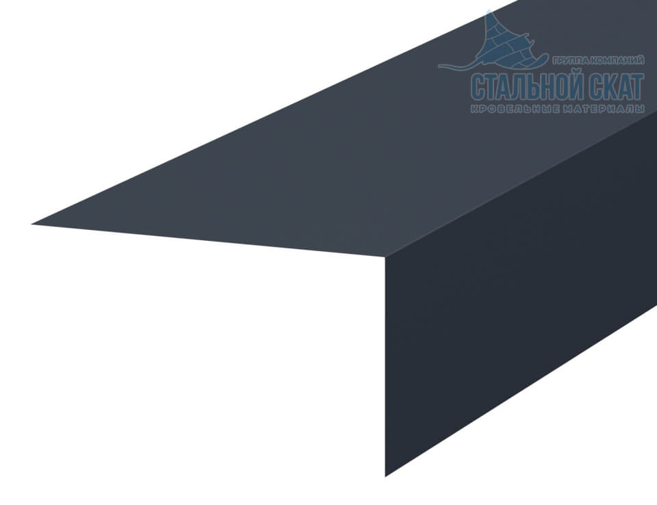 Планка откоса FASTCLICK 150х267х3000 NormanMP (ПЭ-01-7016-0.5)
