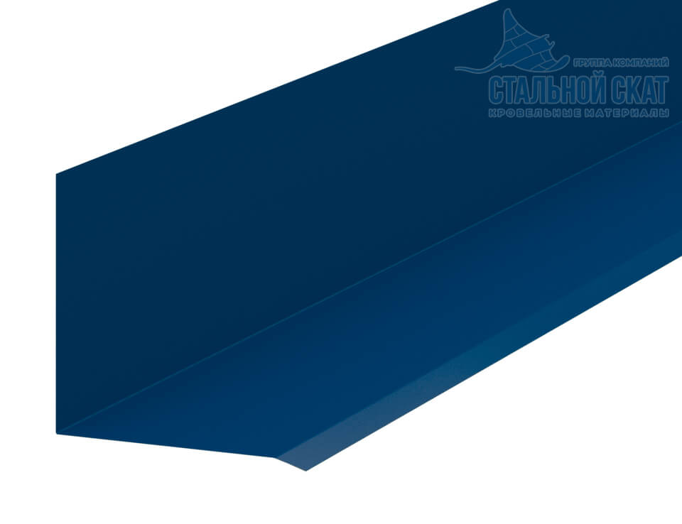 Планка примыкания верхняя к стене FASTCLICK 150х135х2000 NormanMP (ПЭ-01-5005-0.5)